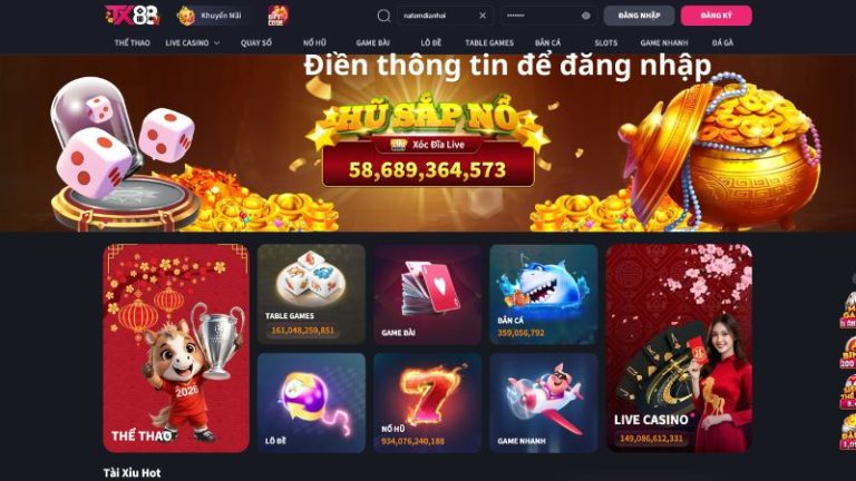 Các Phương Thức Đăng Nhập TX88 Được Sử Dụng Phổ Biến