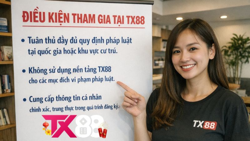 Điều Kiện Tham Gia Tại Nhà Cái TX88