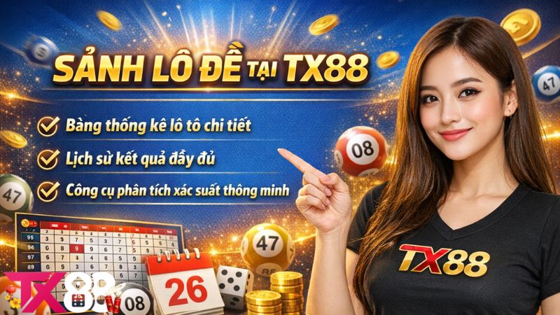Khám Phá Sảnh Lô Đề TX88 – Không Gian Giải Trí Chuẩn Công Nghệ