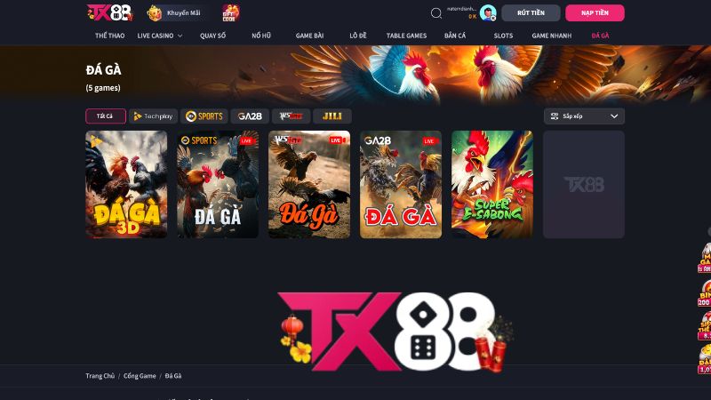 Lý Do Đá Gà TX88 Được Cộng Đồng Tin Tưởng