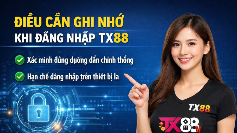 Những Điều Cần Ghi Nhớ Khi Đăng Nhập TX88